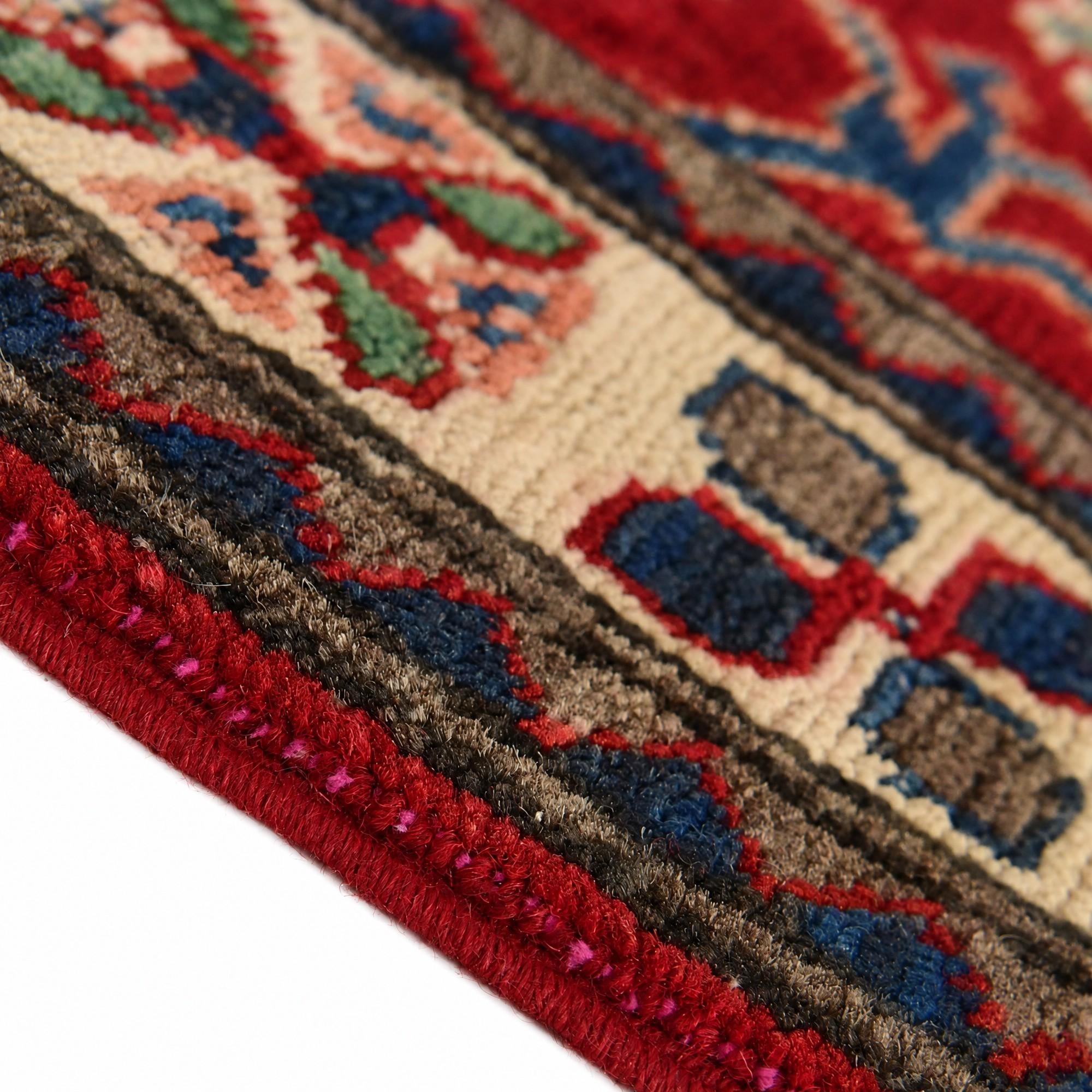 60cm x 90cm Hand Knotted Kazak Rug