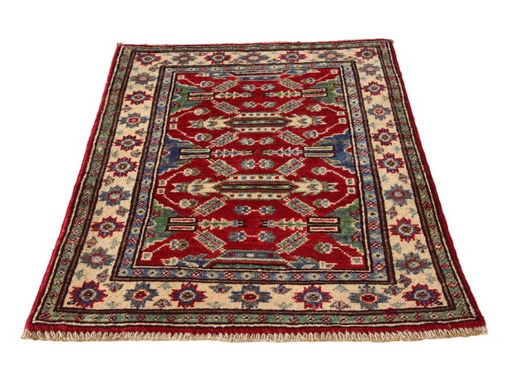 Detail image of 2' x 3' Hand Knotted Kazak Rug