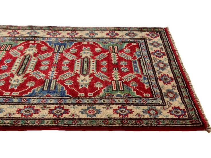 Detail image of 2' x 3' Hand Knotted Kazak Rug