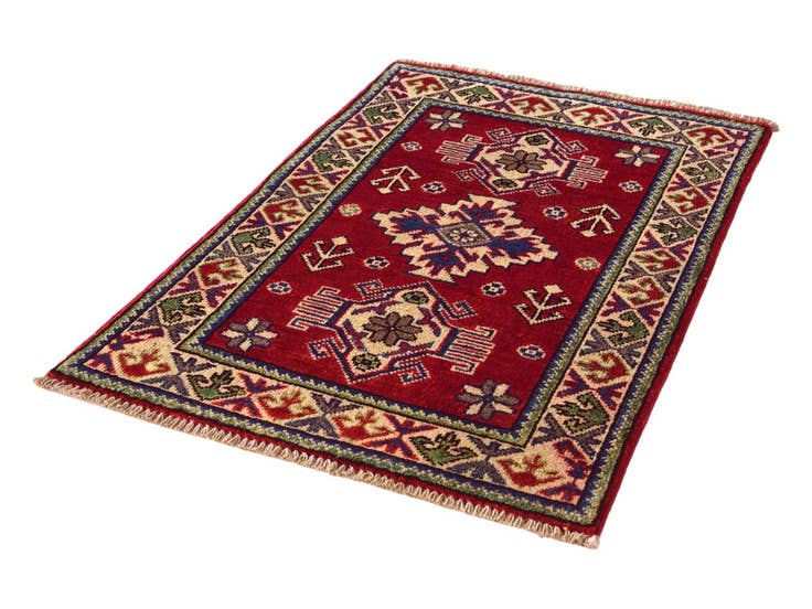 Detail image of 2' x 3' Hand Knotted Kazak Rug