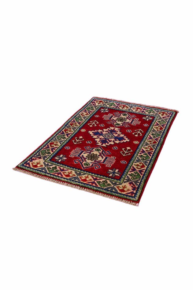 Detail image of 2' x 3' Hand Knotted Kazak Rug
