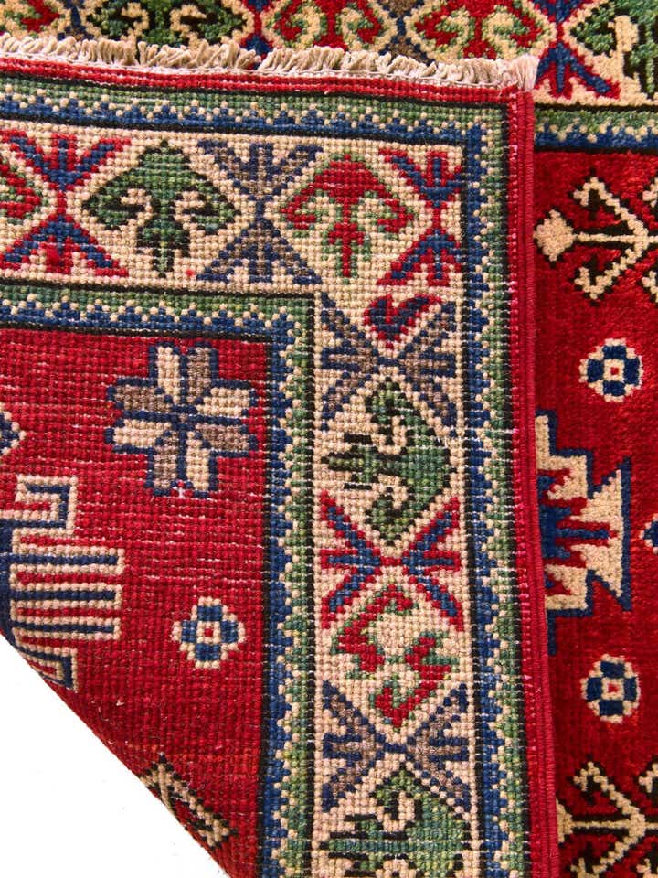2' x 3' Hand Knotted Kazak Rug