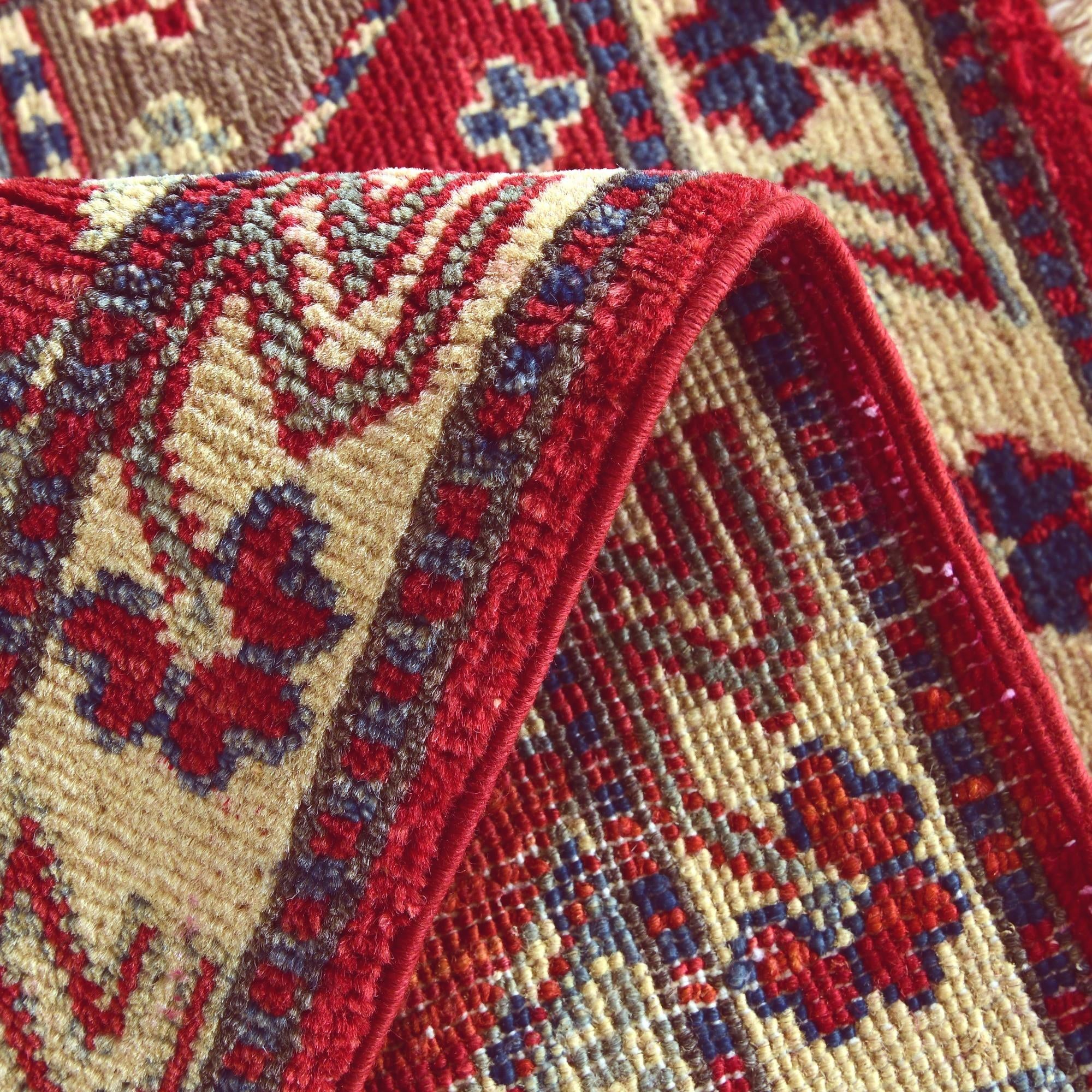 2' x 2' 10 Hand Knotted Kazak Rug