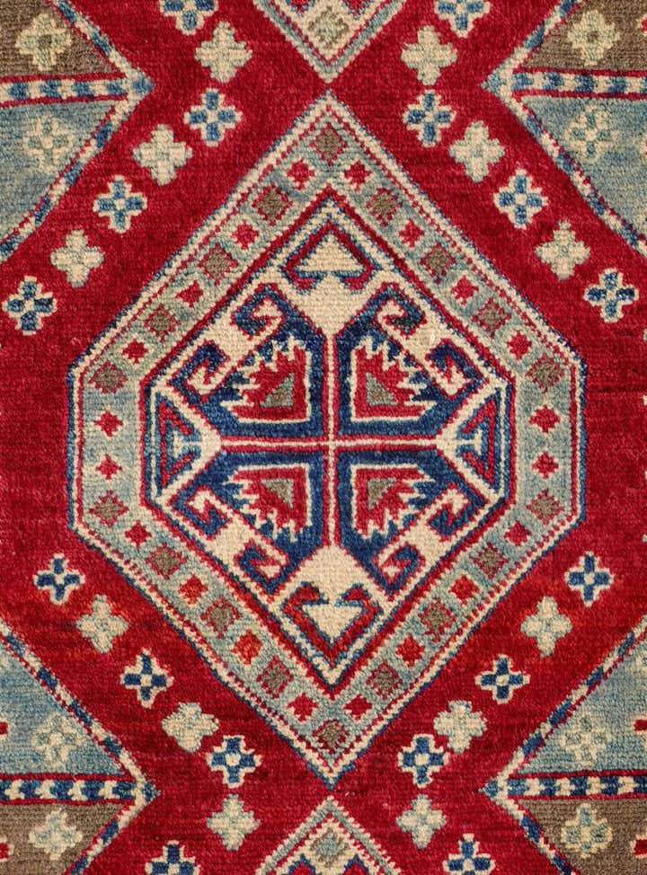 2' x 2' 10 Hand Knotted Kazak Rug