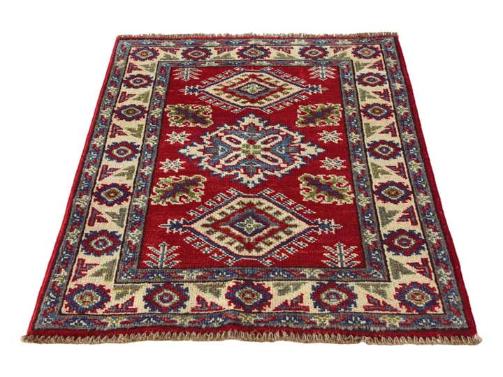 2' 2 x 3' Hand Knotted Kazak Rug