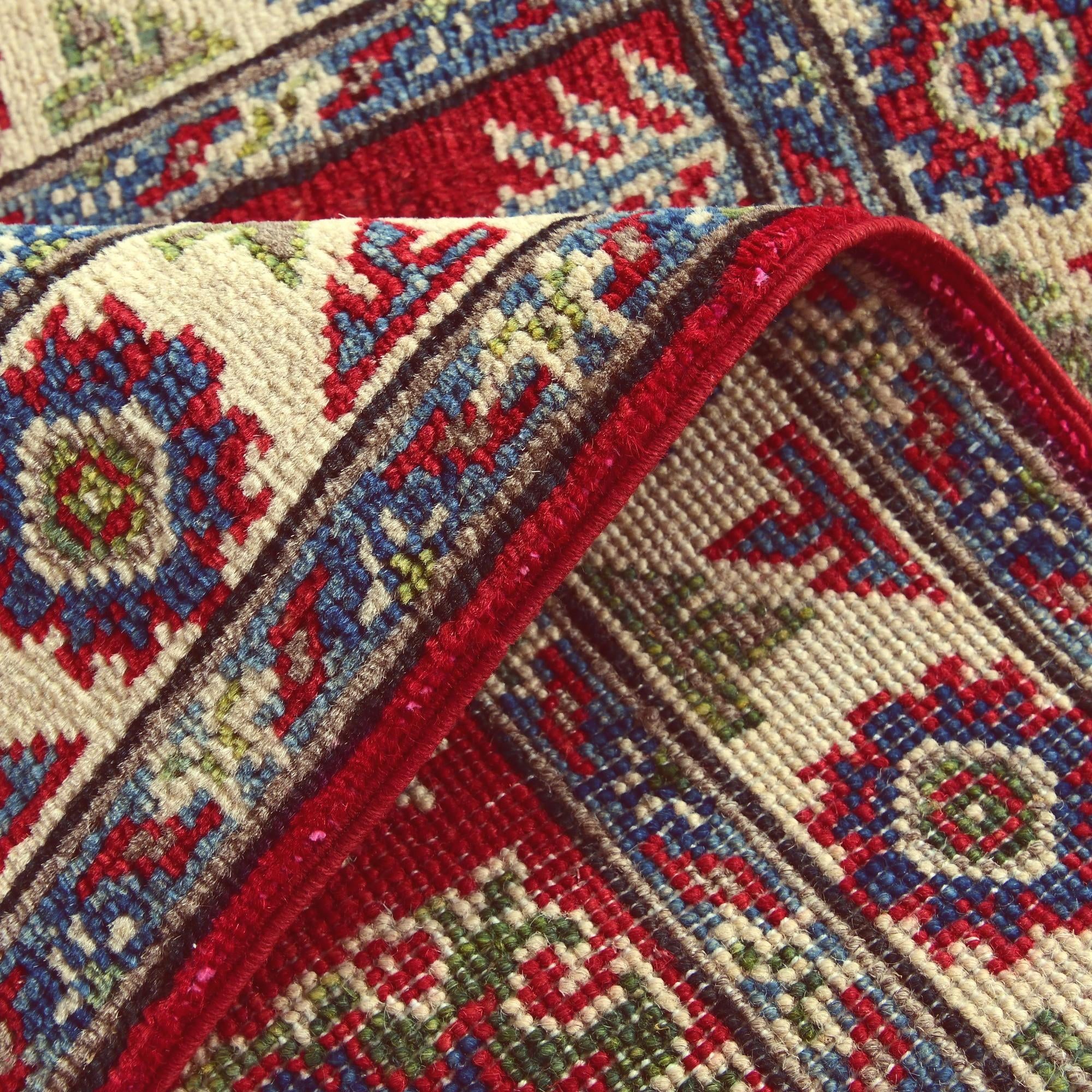 2' 2 x 3' Hand Knotted Kazak Rug