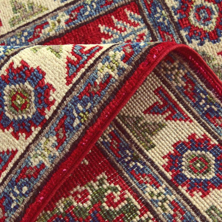 Detail image of 2' 2 x 3' Hand Knotted Kazak Rug