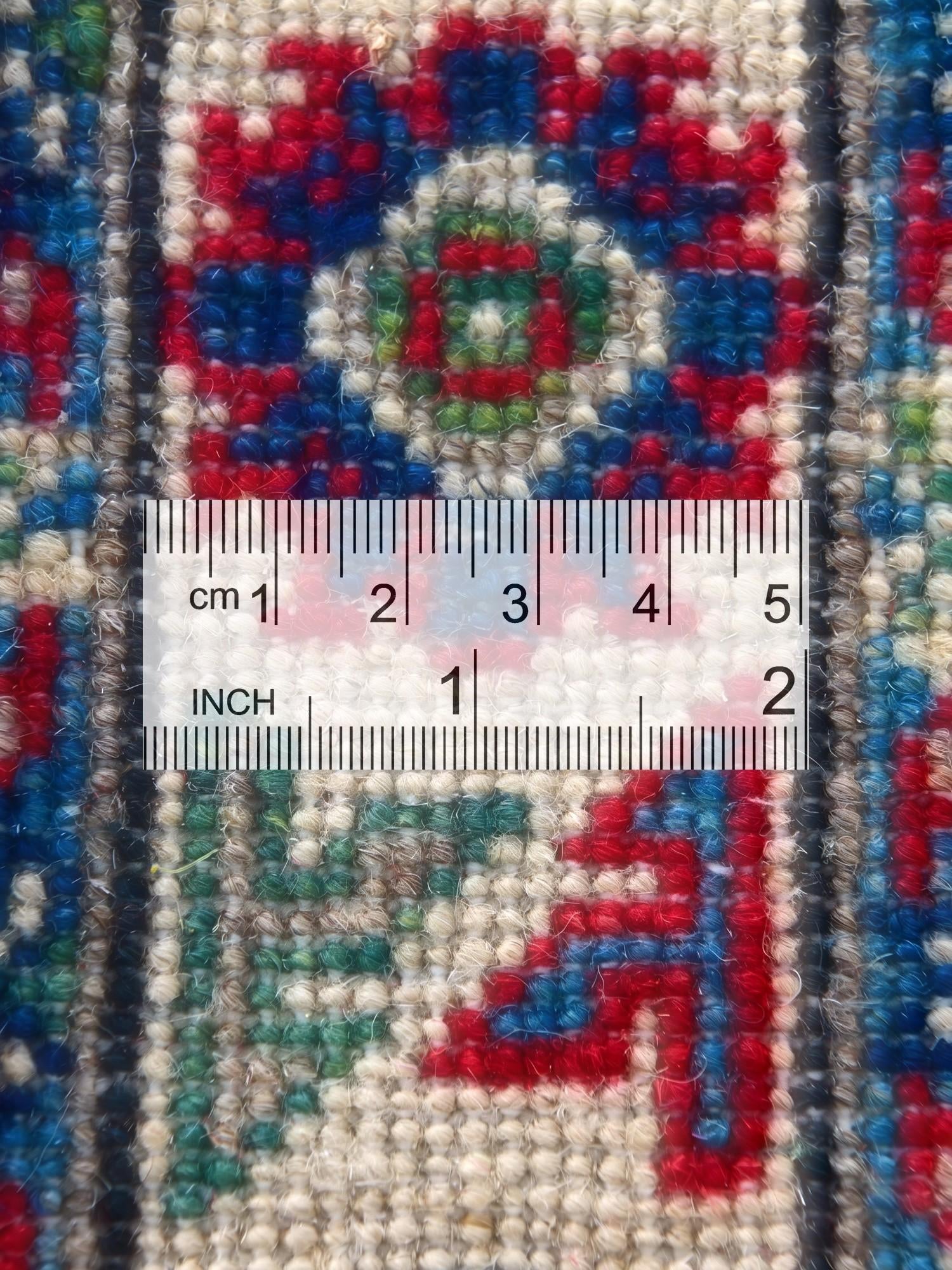 2' 2 x 3' Hand Knotted Kazak Rug