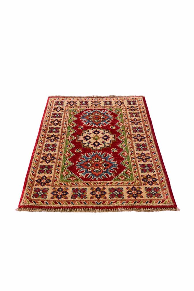 2' x 3' Hand Knotted Kazak Rug