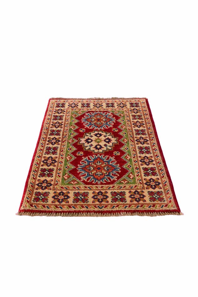 Detail image of 2' x 3' Hand Knotted Kazak Rug