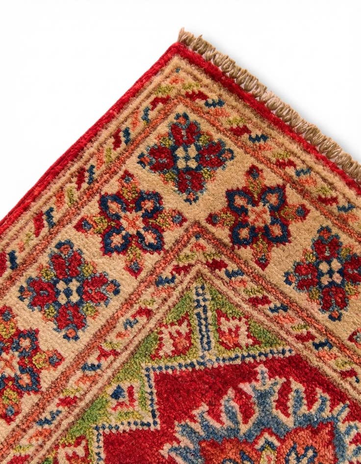 Detail image of 2' x 3' Hand Knotted Kazak Rug