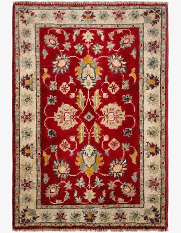 2' 2 x 3' 1 Hand Knotted Kazak Rug