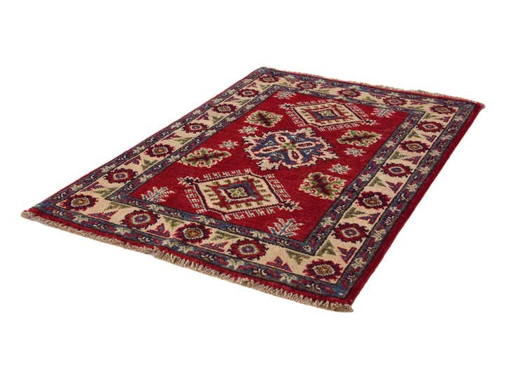 2' 1 x 3' 2 Hand Knotted Kazak Rug