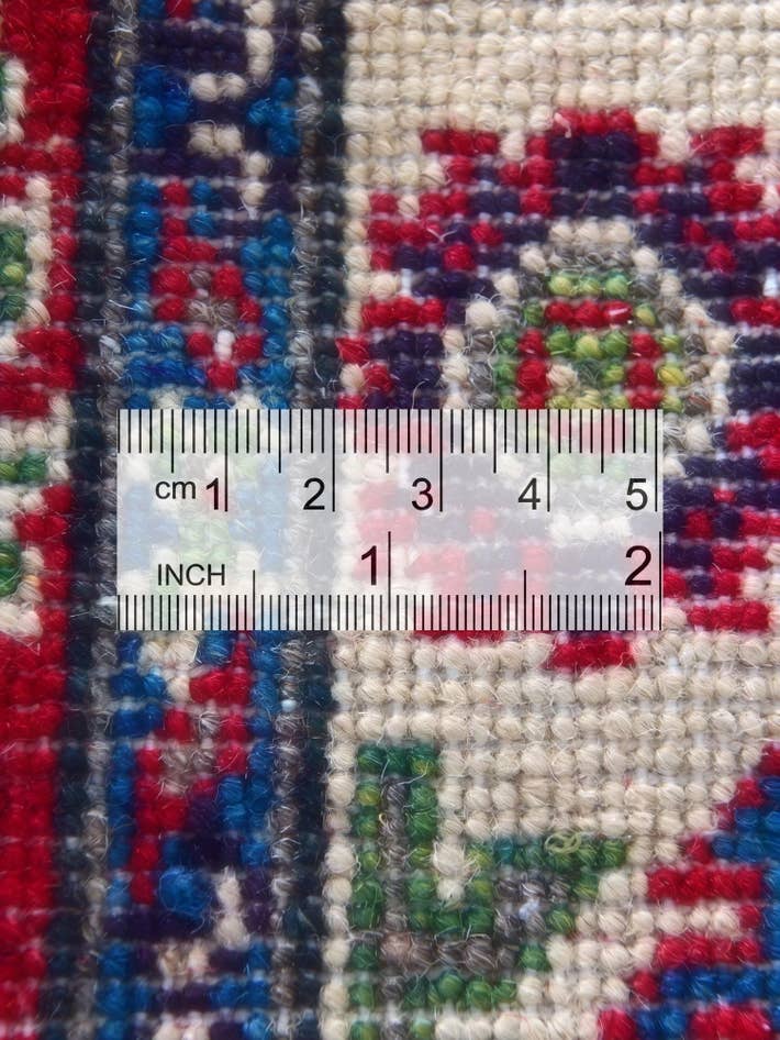 Detail image of 2' 1 x 3' 2 Hand Knotted Kazak Rug