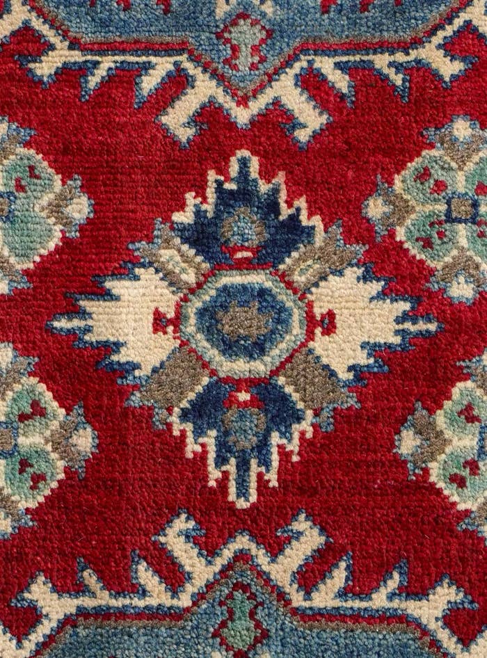 Detail image of 2' 1 x 3' 1 Hand Knotted Kazak Rug