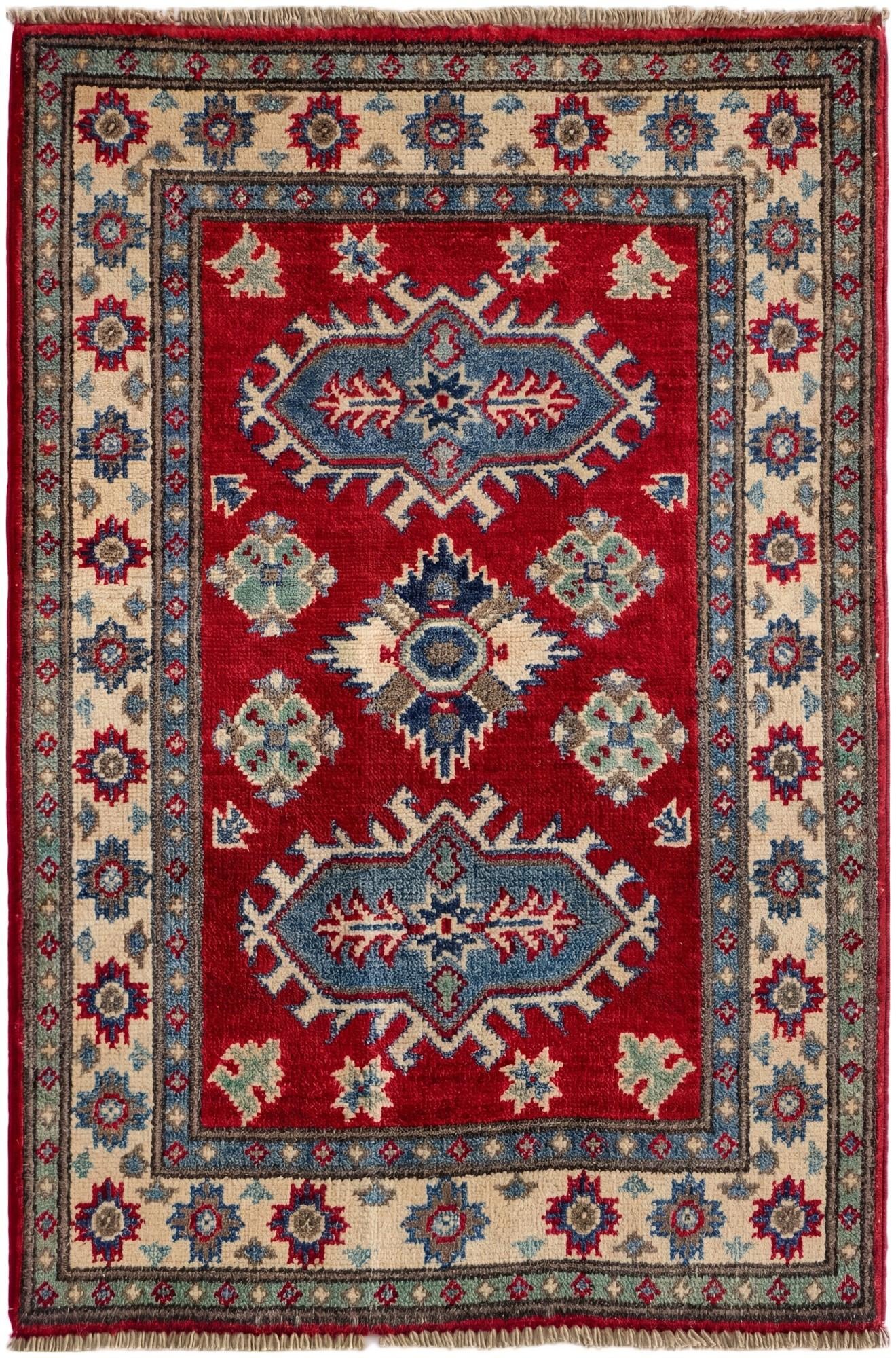 2' 1 x 3' 1 Hand Knotted Kazak Rug