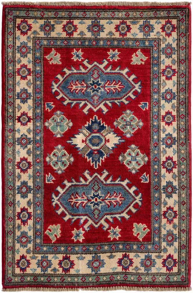2' 1 x 3' 1 Hand Knotted Kazak Rug