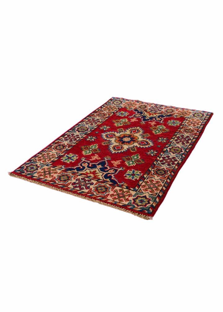 2' x 3' 2 Hand Knotted Kazak Rug