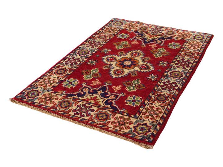 2' x 3' 2 Hand Knotted Kazak Rug
