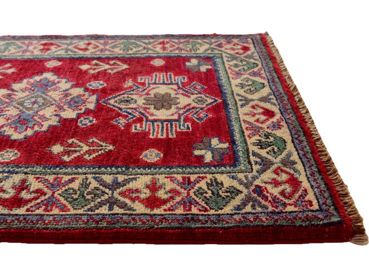 Detail image of 2' x 2' 11 Hand Knotted Kazak Rug