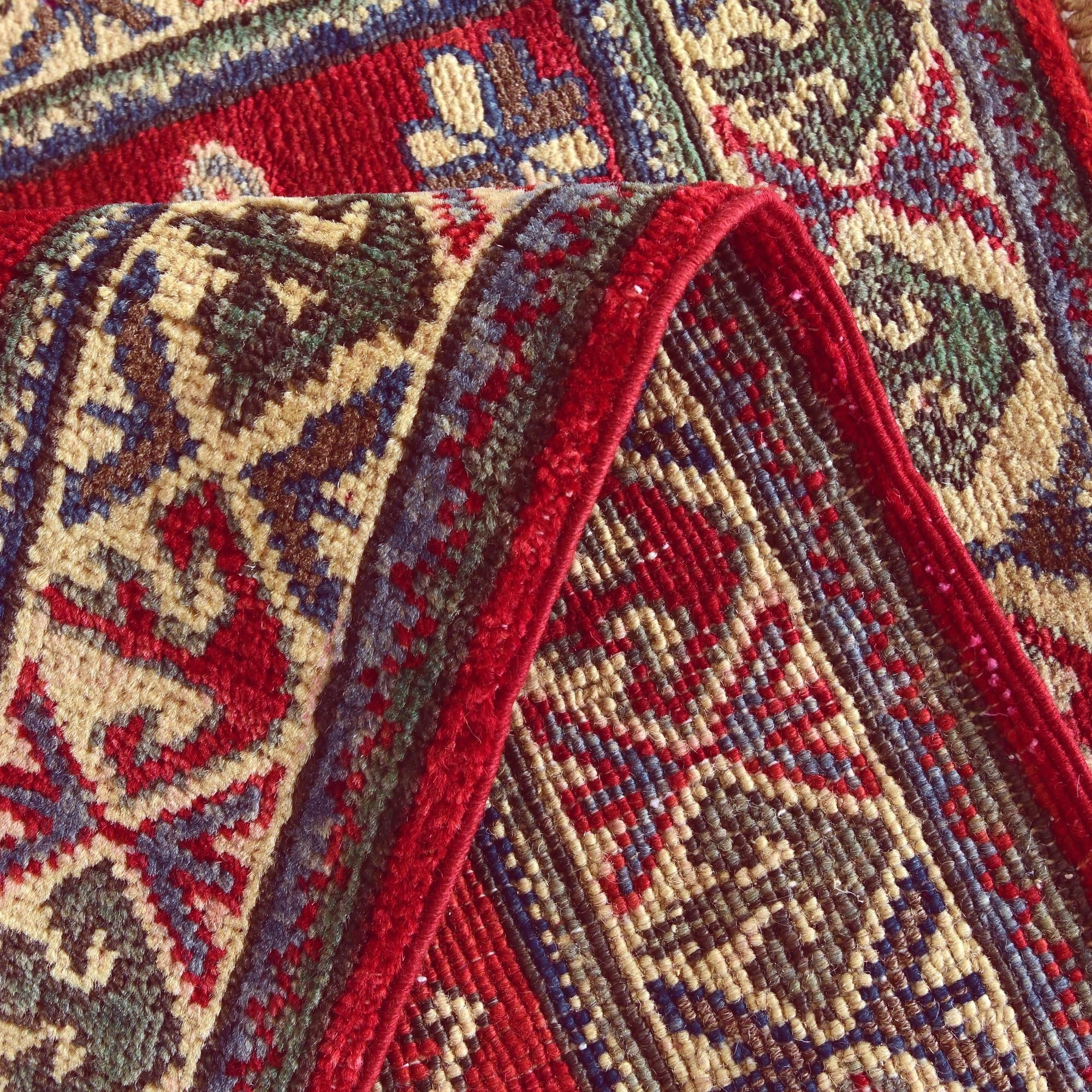2' x 2' 11 Hand Knotted Kazak Rug