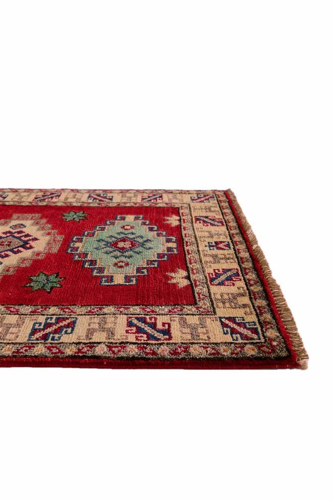 2' x 3' Hand Knotted Kazak Rug