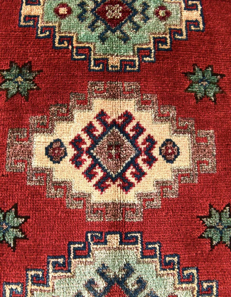 Detail image of 2' x 3' Hand Knotted Kazak Rug
