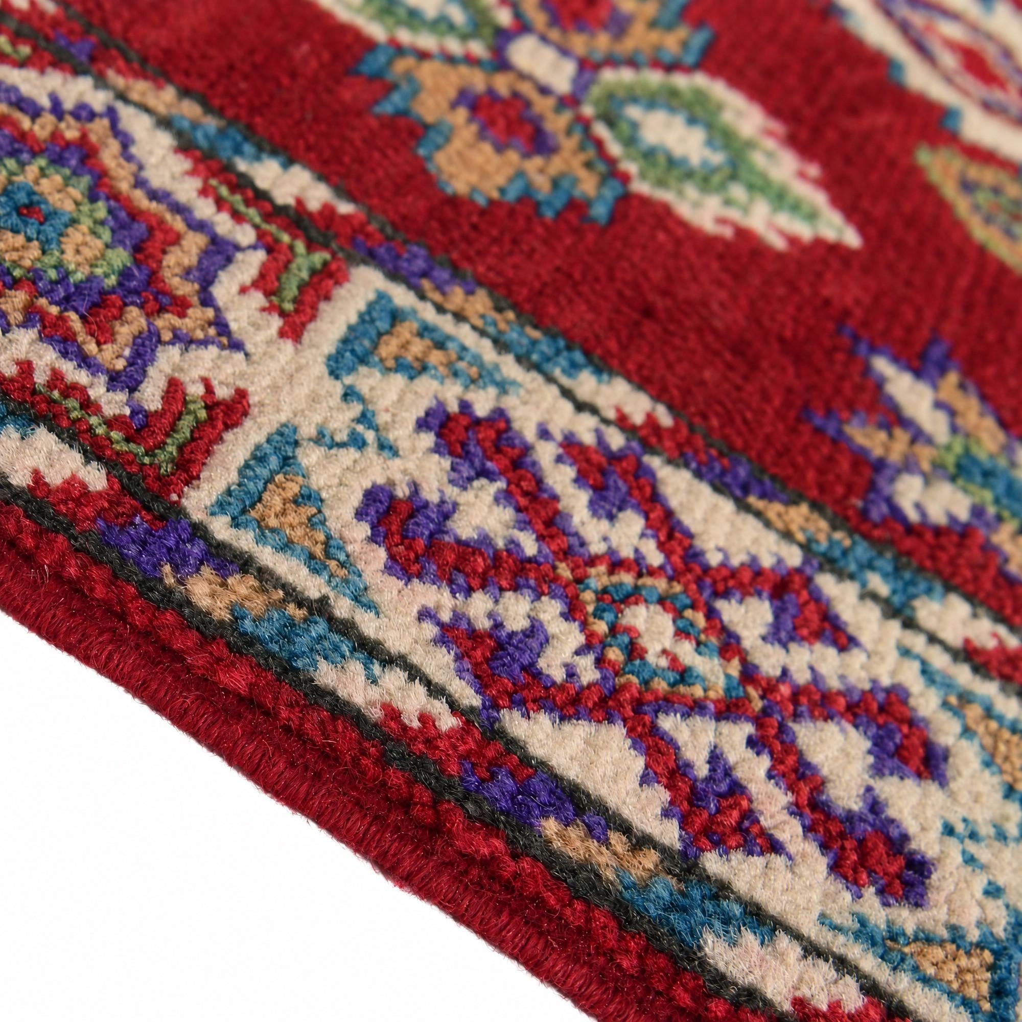 65cm x 90cm Hand Knotted Kazak Rug