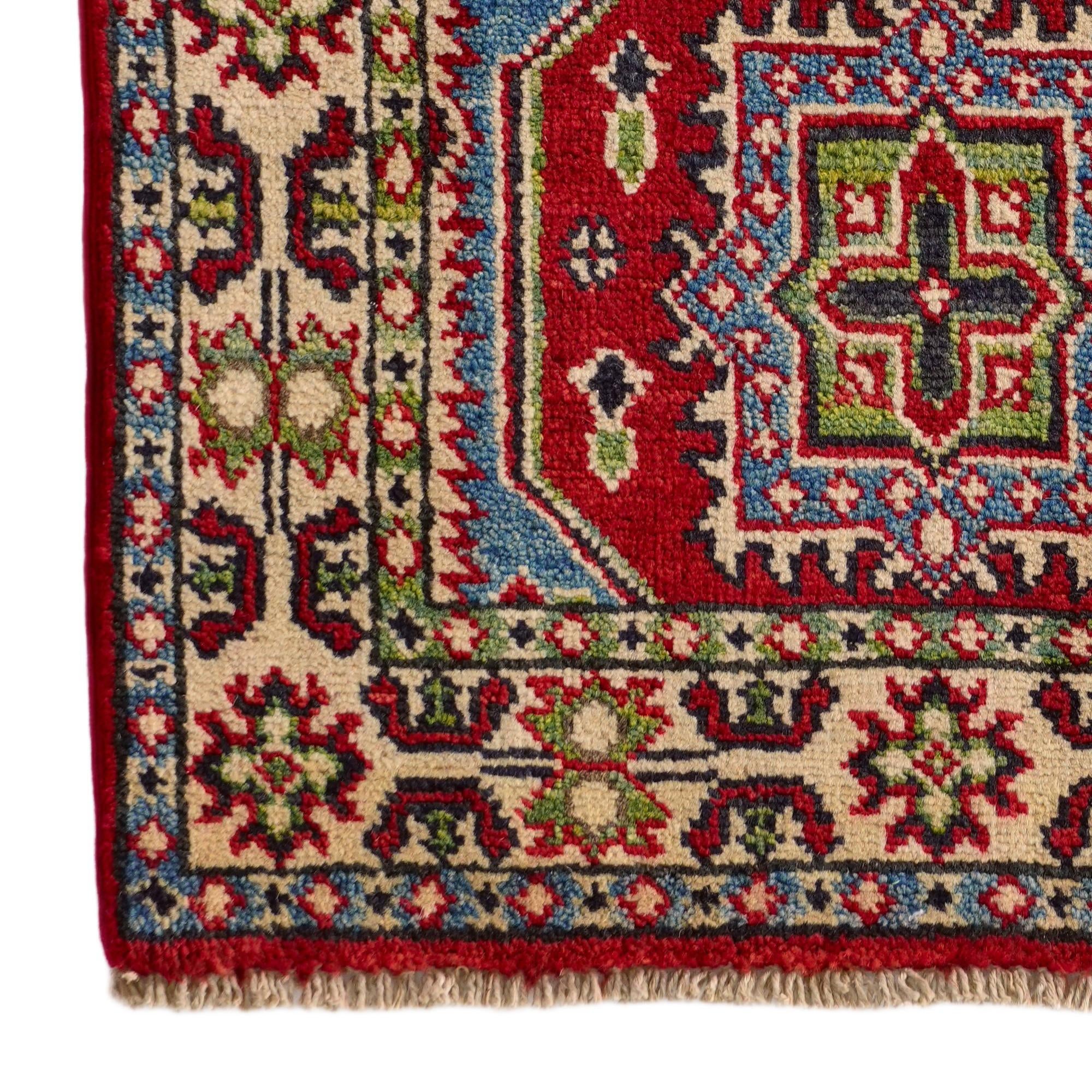 2' 1 x 3' 1 Hand Knotted Kazak Rug