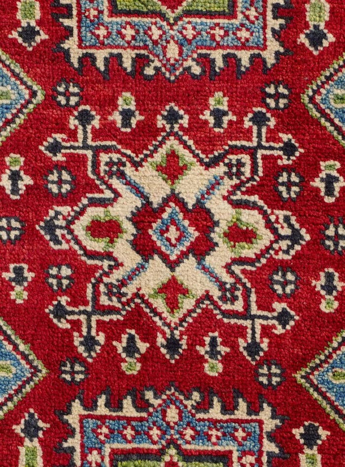 Detail image of 2' 1 x 3' 1 Hand Knotted Kazak Rug