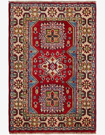 2' 1 x 3' 1 Hand Knotted Kazak Rug