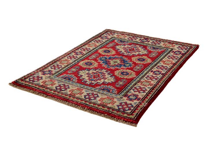 2' 1 x 3' Hand Knotted Kazak Rug