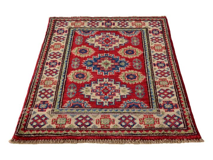 2' 1 x 3' Hand Knotted Kazak Rug