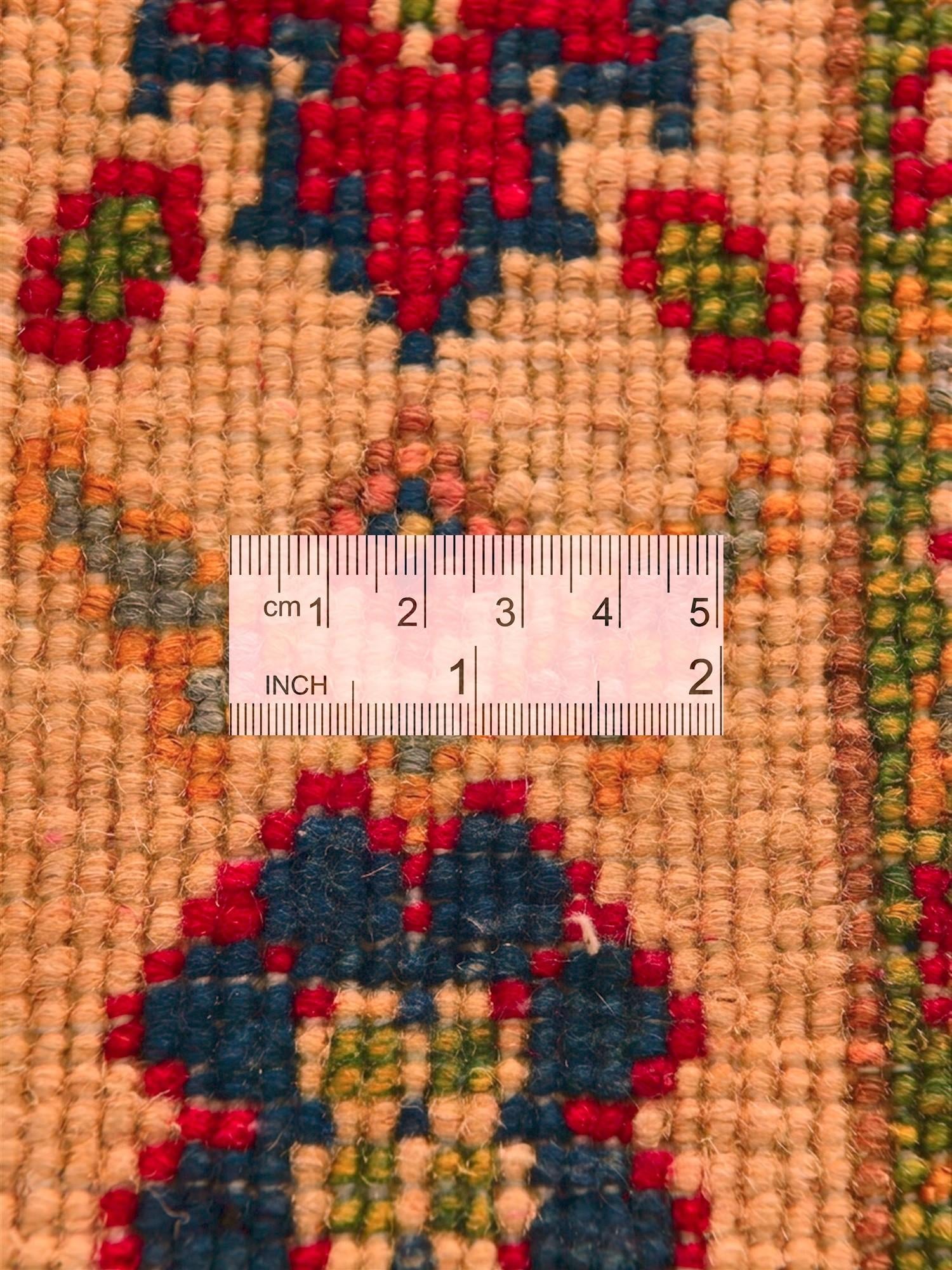 1' 11 x 3' 4 Hand Knotted Kazak Rug