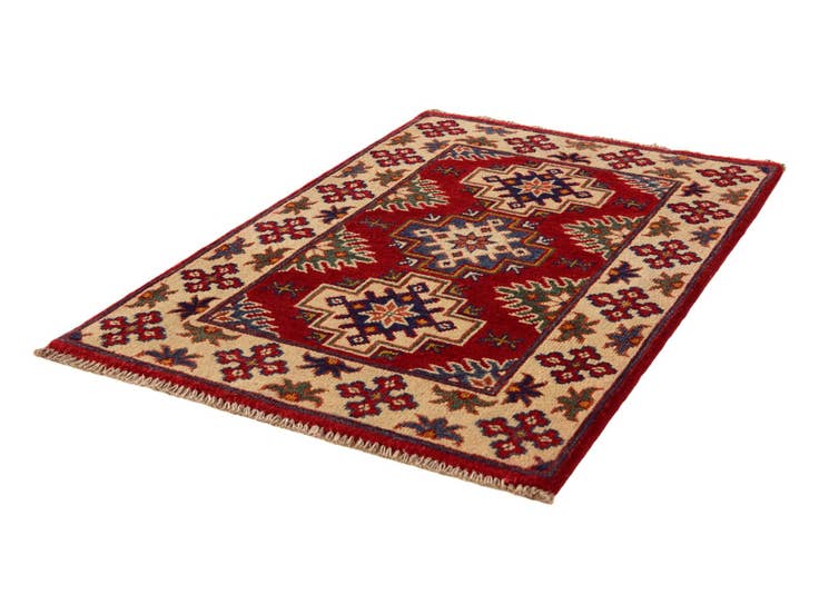 Detail image of 2' x 3' Hand Knotted Kazak Rug