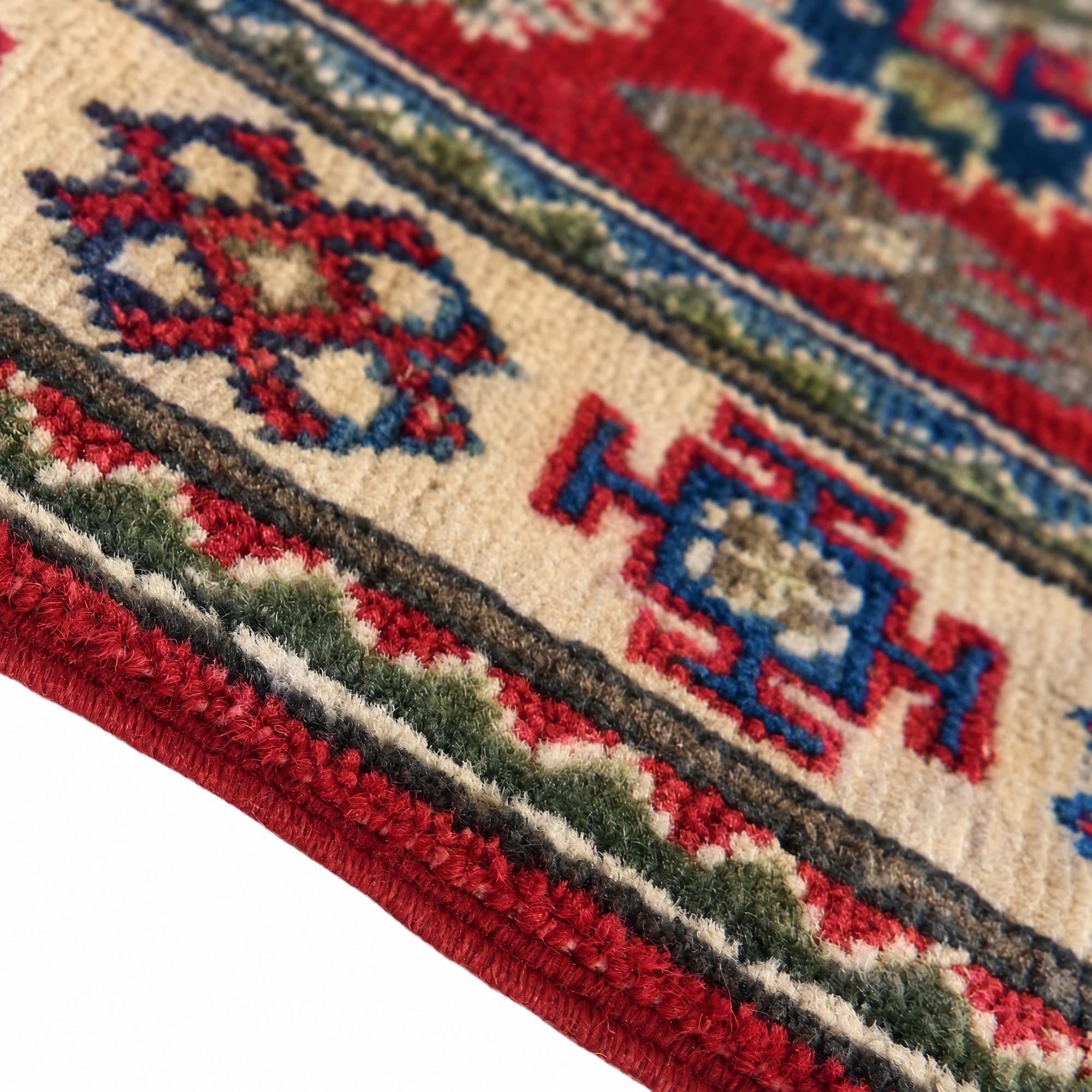 65cm x 90cm Hand Knotted Kazak Rug