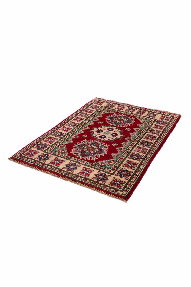 Detail image of 2' x 2' 11 Hand Knotted Kazak Rug