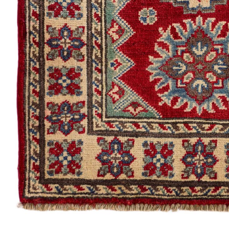 Detail image of 2' x 2' 11 Hand Knotted Kazak Rug