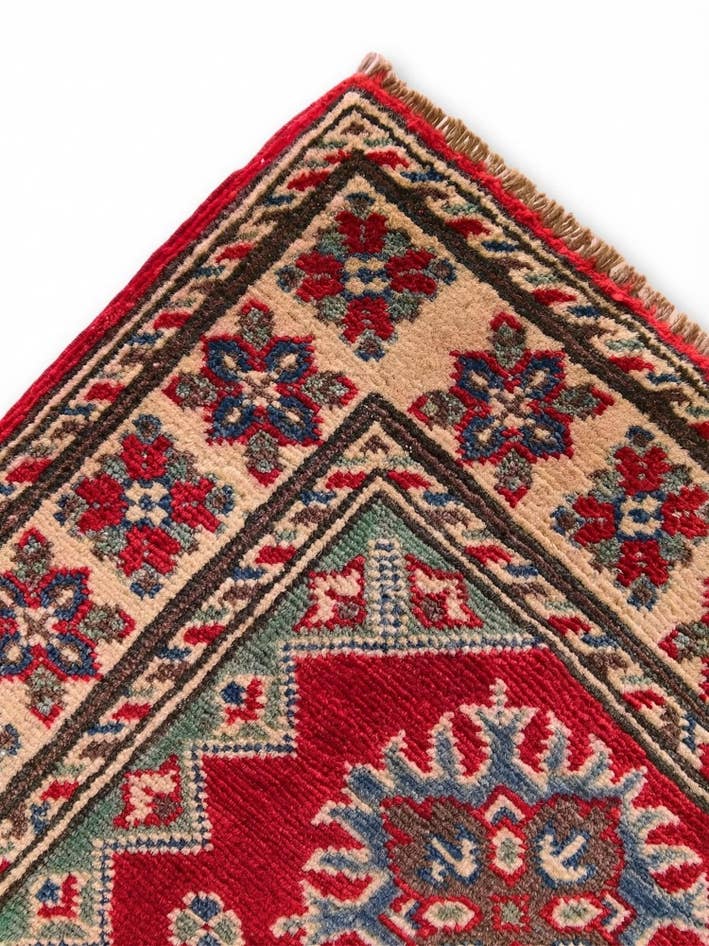 Detail image of 2' x 2' 11 Hand Knotted Kazak Rug