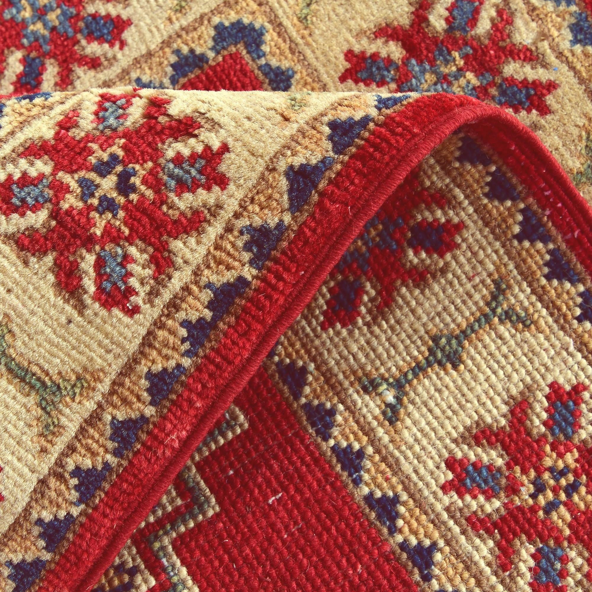 2' x 2' 11 Hand Knotted Kazak Rug