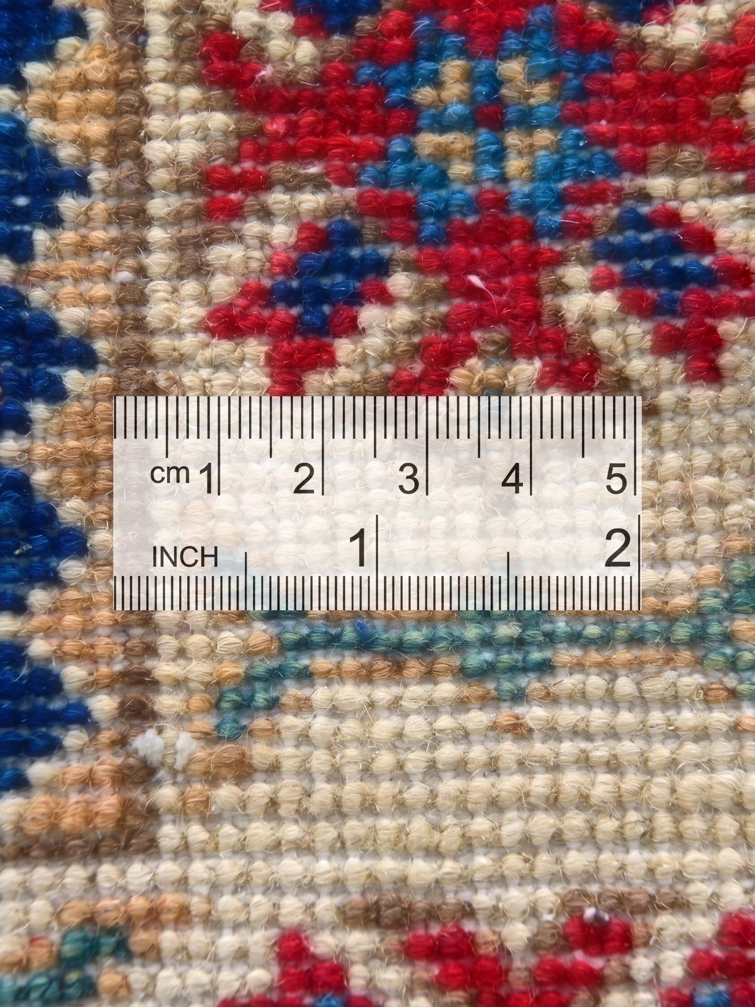 2' x 2' 11 Hand Knotted Kazak Rug