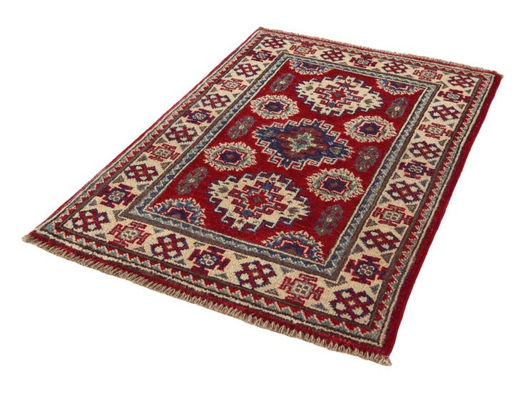 Detail image of 2' x 2' 11 Hand Knotted Kazak Rug