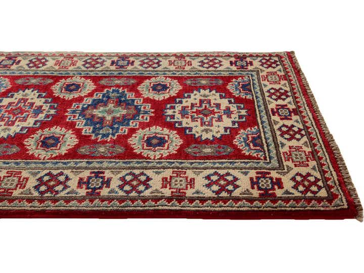 2' x 2' 11 Hand Knotted Kazak Rug