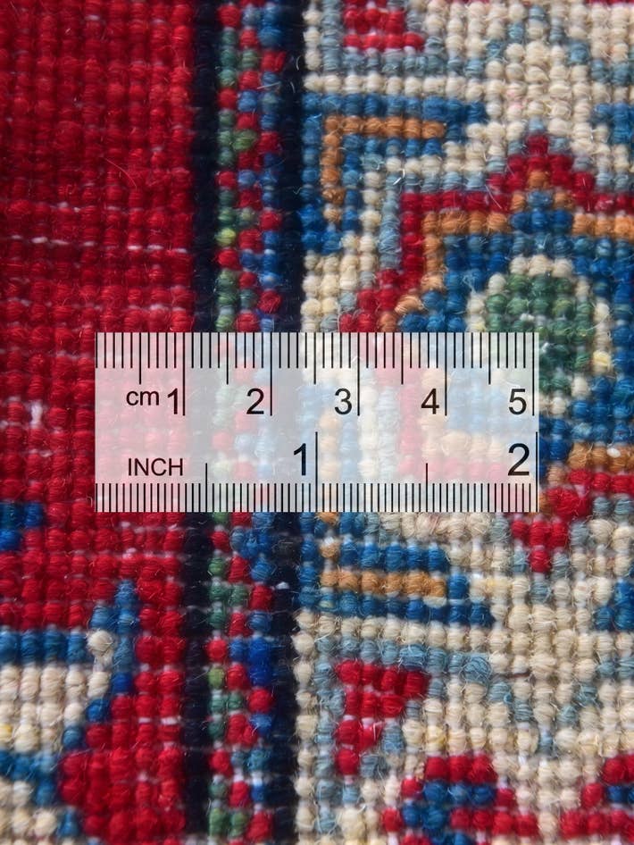 Detail image of 2' 1 x 3' 2 Hand Knotted Kazak Rug