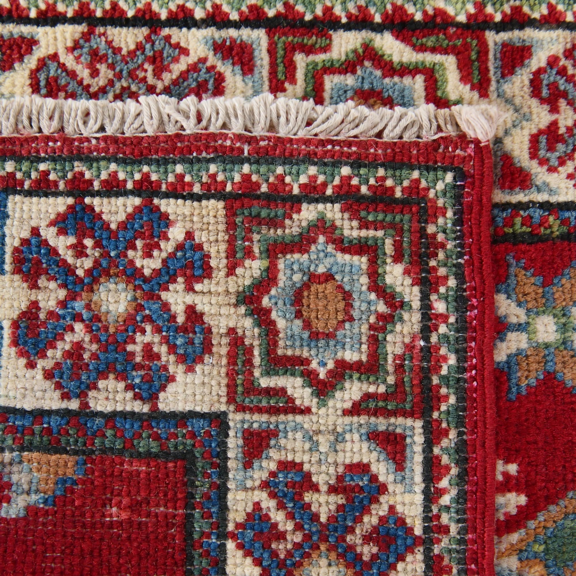 65cm x 95cm Hand Knotted Kazak Rug
