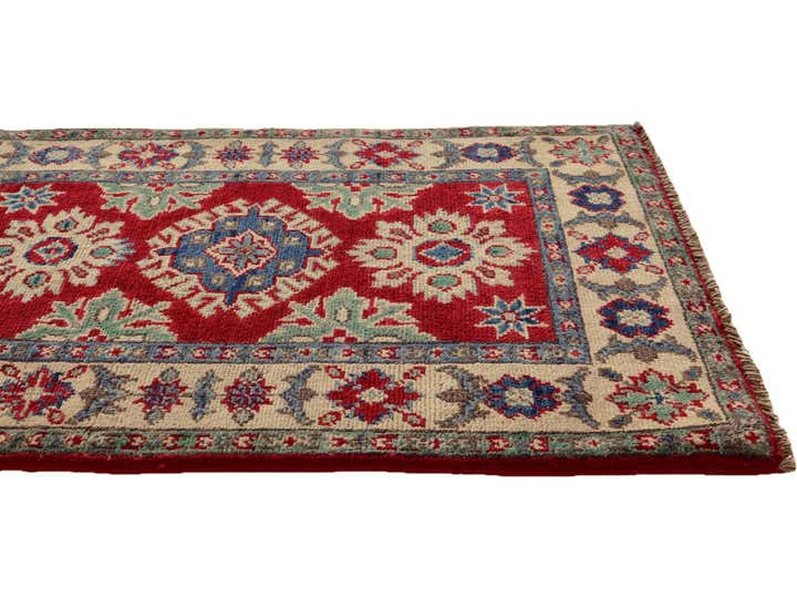 2' 1 x 3' 2 Hand Knotted Kazak Rug