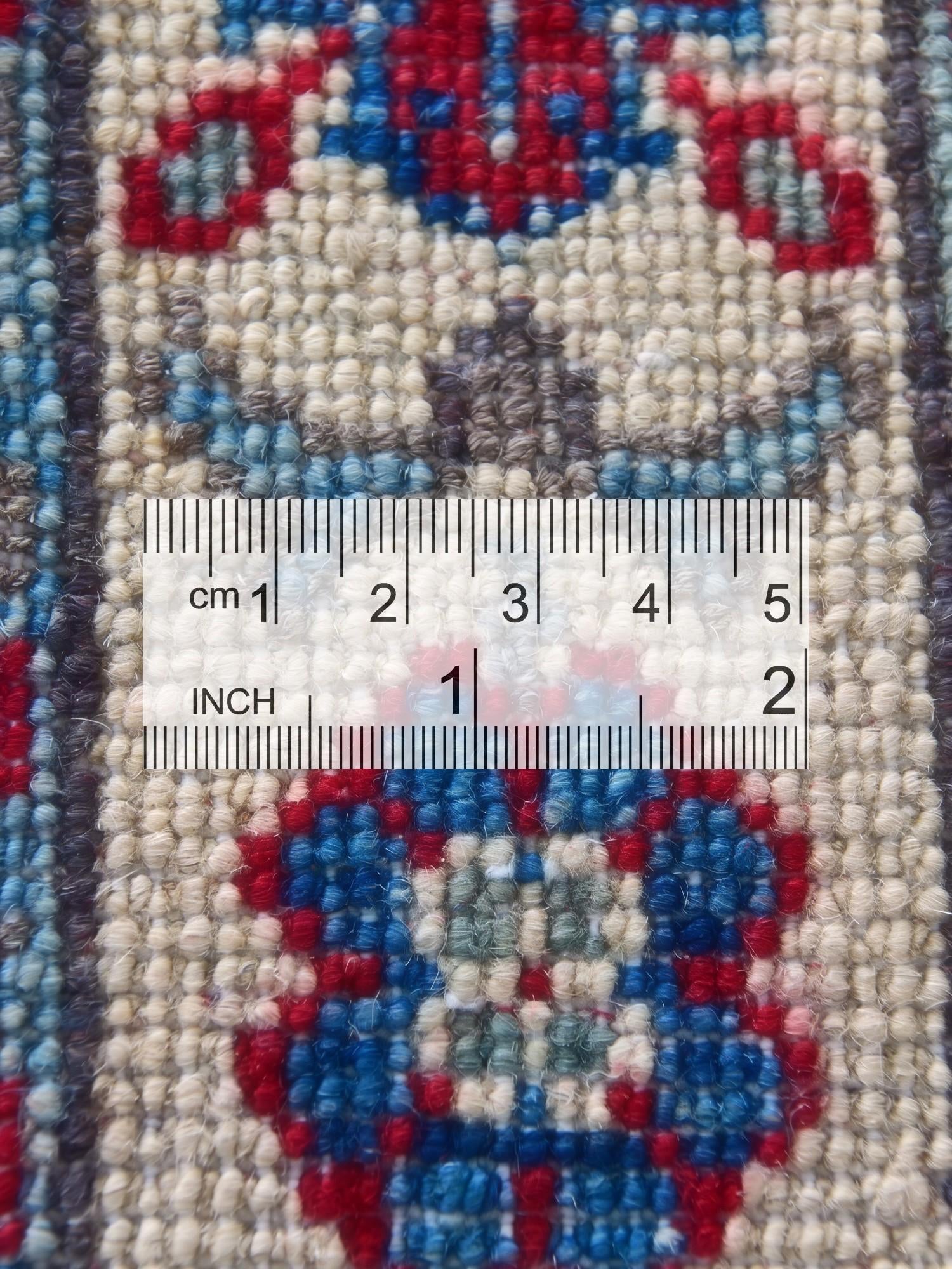 2' 1 x 3' 2 Hand Knotted Kazak Rug