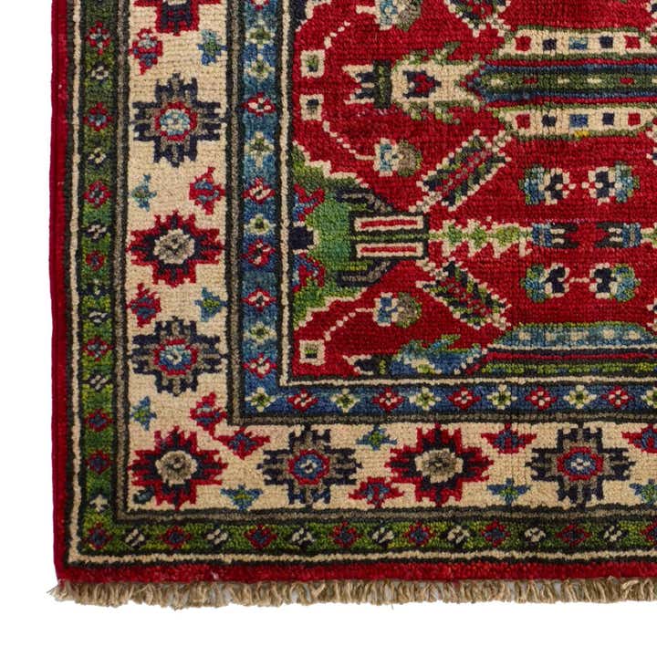 2' 2 x 2' 11 Hand Knotted Kazak Rug