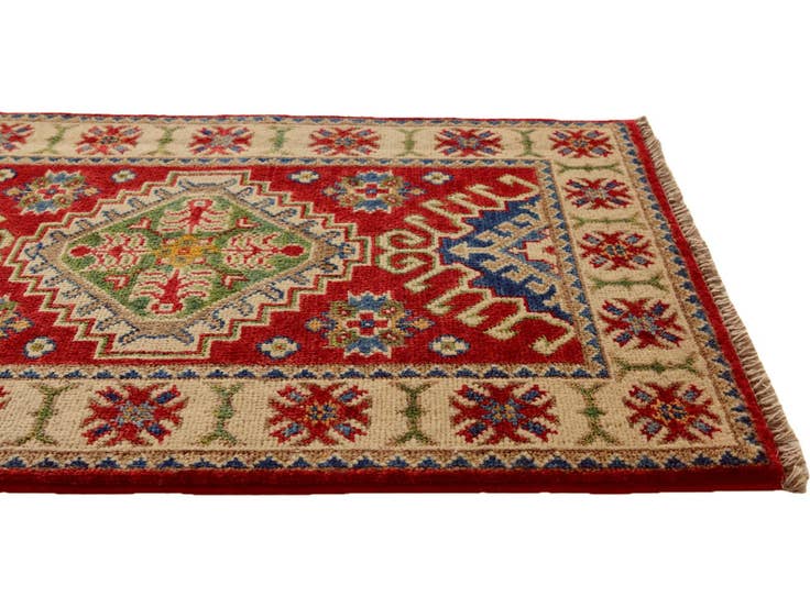 Detail image of 2' x 3' 1 Hand Knotted Kazak Rug