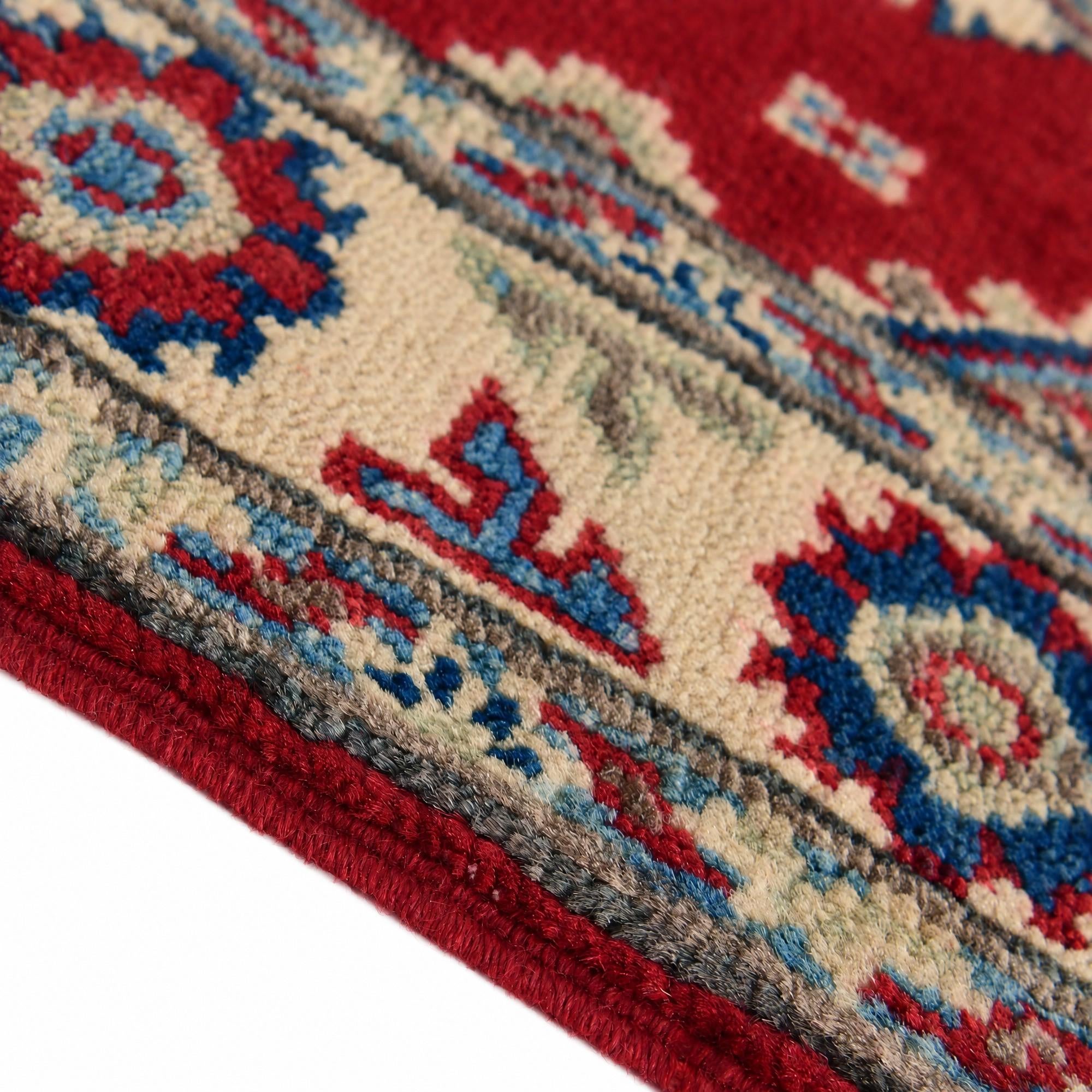 65cm x 95cm Hand Knotted Kazak Rug